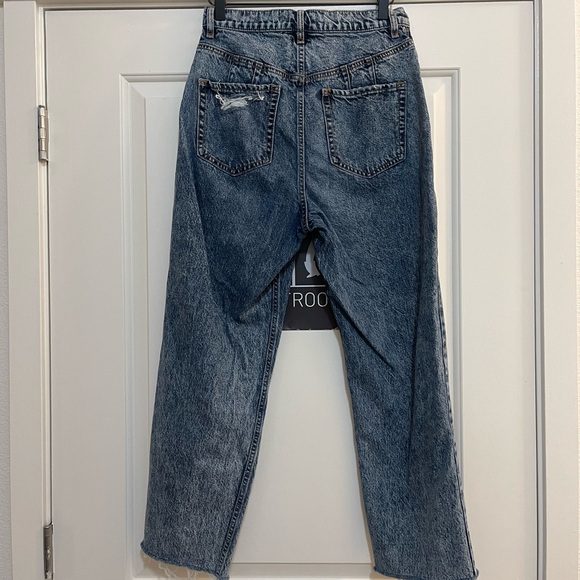 Free People x We The Free Curvy Georgine Mom Jean - Picture 7 of 10